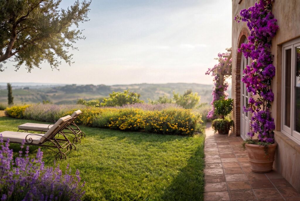 garden view